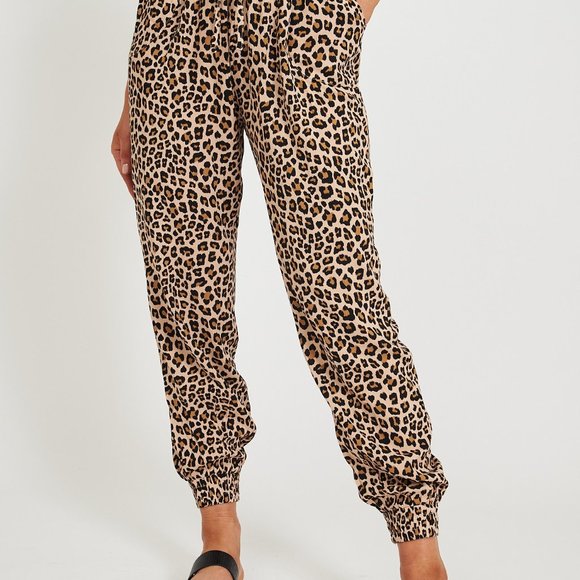 Leopard Print Pants - Picture 2 of 6